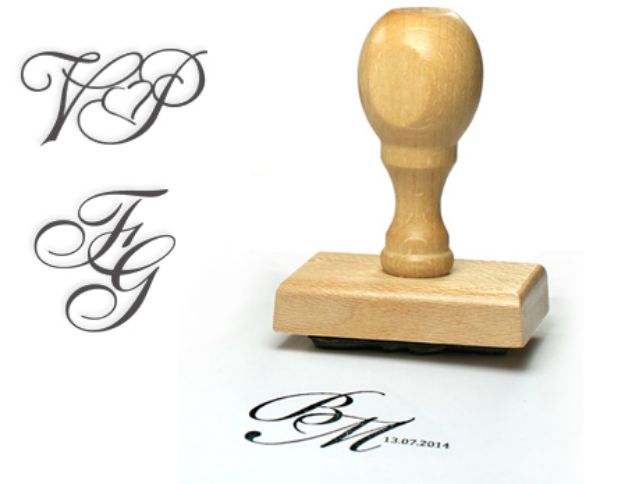 Monogram stempel