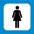 WC-skilt, damer