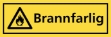 Advarsel: Brannfarlig