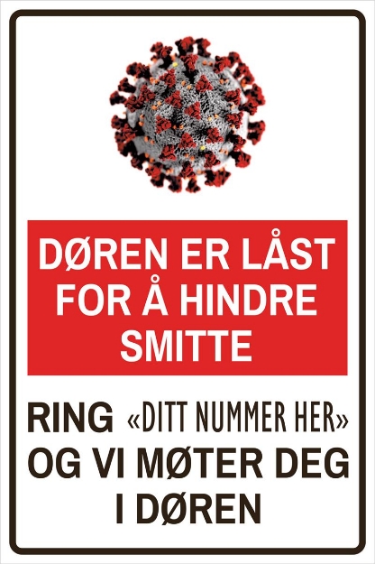 Dï¿½ren er lï¿½st, ring for ï¿½ mï¿½te oss. Lages med ditt nummer