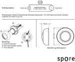 Slik monterer du Spore kablet ringeknapp med led lys. Monteringsanvisning