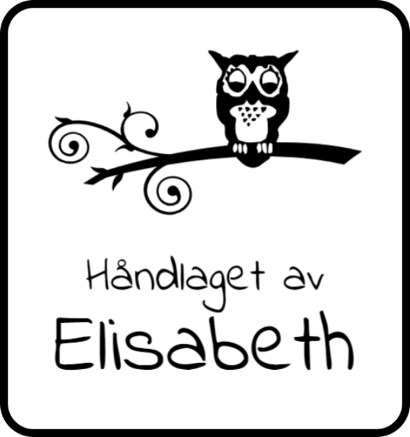 Bilde av Håndlaget av, personlig stempel med ditt navn og motiv