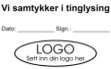 Bilde av Stempel for tinglysing: Vi samtykker i tinglysing