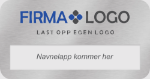 Bilde av Navneskilt med logo og utbyttbart navn. Velg nål eller magnetfeste
