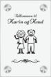 Bilde av Skilt i gaveeske: Velkommen til! Perfekt gave til bestemor og bestefar?