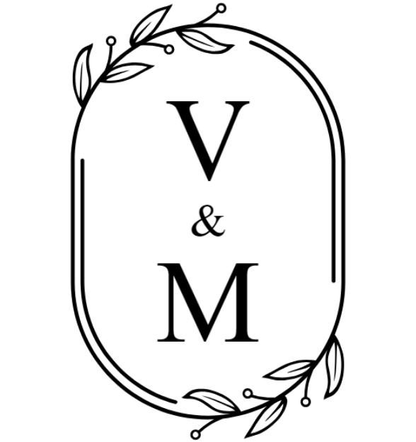 Bilde av Stempel med monogram motiv for bryllup og store anledninger