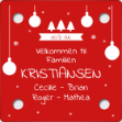Bilde av Skiltplate med julemotiv