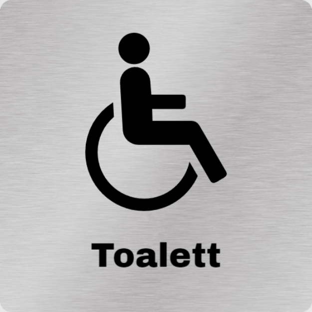 Bilde av Toalettskilt for HC / handicap