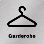 Bilde av Skilt for garderobe