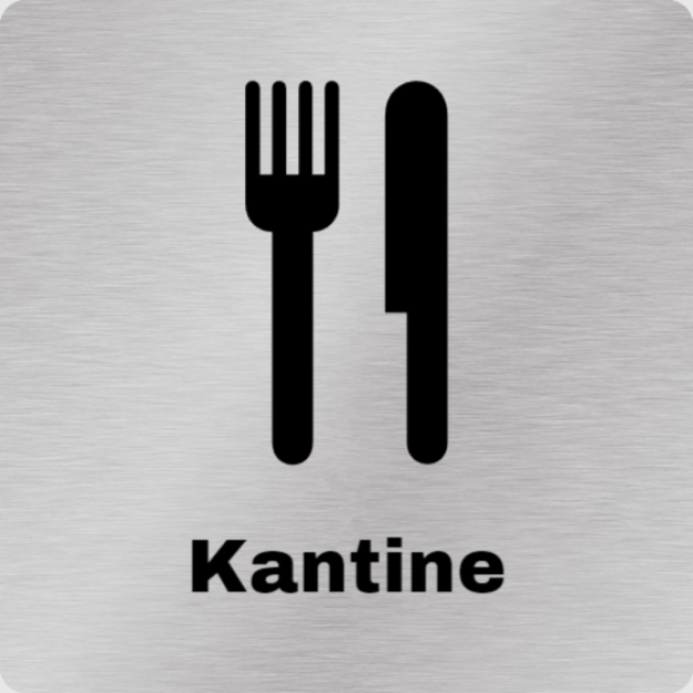 Bilde av Skilt for kantine