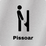 Bilde av WC-skilt for pissoar og urinal