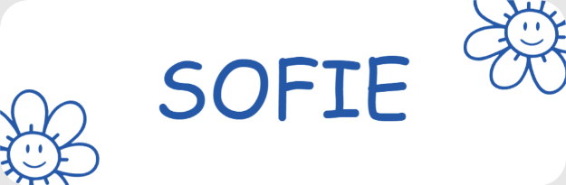 Bilde av Navneskilt for sykepleier med blomster motiv - Nål eller magnet