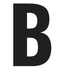 B