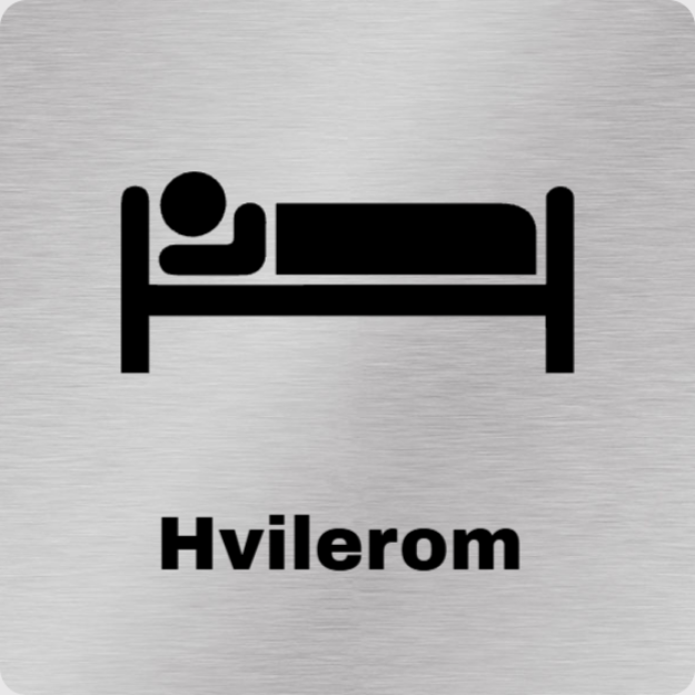 Bilde av Hvilerom skilt