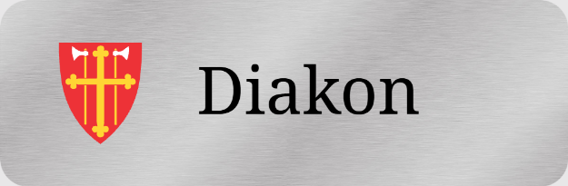 Bilde av Navneskilt for Diakon