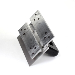 Stempelholder for 40mm tall, for stempling av variabelt leverandørnummer på tømmer og trevirke. Med bark- og isskrape.