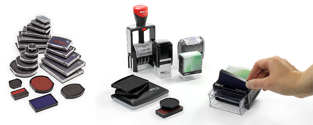 Stempelputer til Colop stempler - Alle modeller. Colop Printer stempler og datostempler
